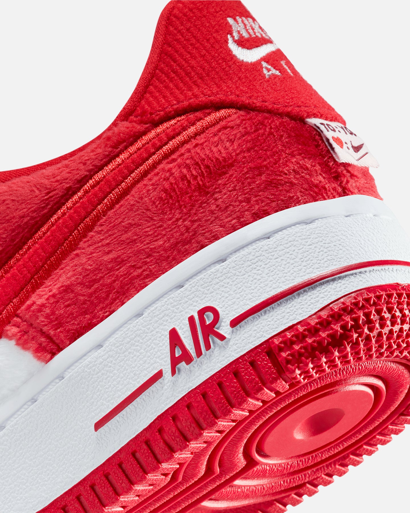 Nike Kids' Air Force 1 Valentine's Day (GS) Fire Red、mySite、zt4zffjzw