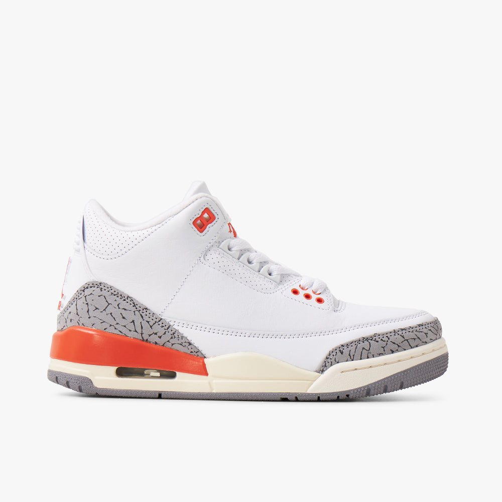  Jordan Women's 3 Retro White / Cosmic Clay - Sail、mySite、merchandisen