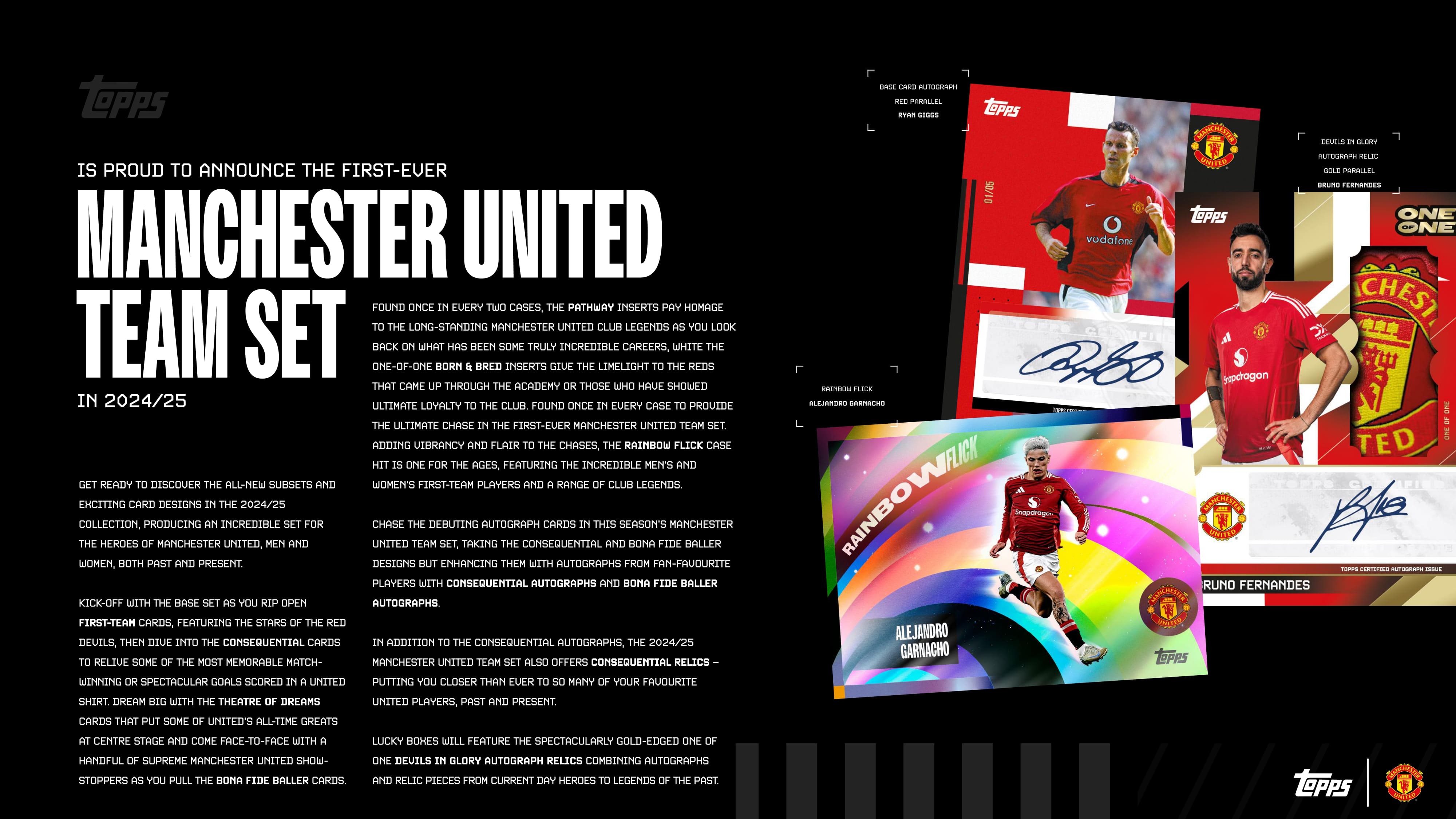 Topps Manchester United Team Set 2024/25、mySite、waistdrama