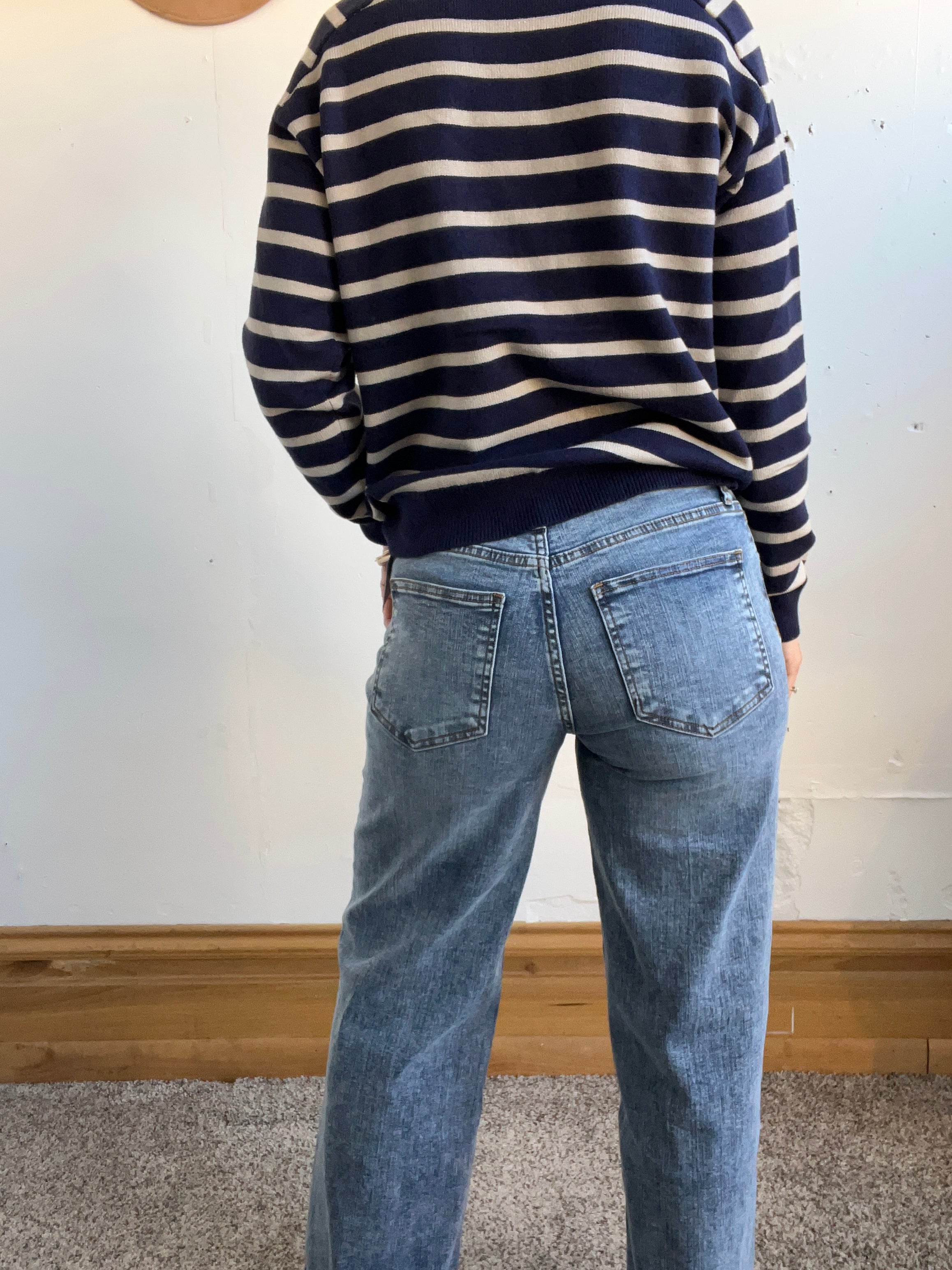 KUT From The Kloth Jean’s High Rise Wide Leg Jeans、mySite、garagedoors4me