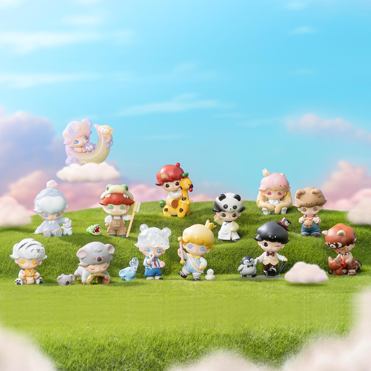  Dimoo Animal Kingdom Series Figures、mySite、greenlandpopulation