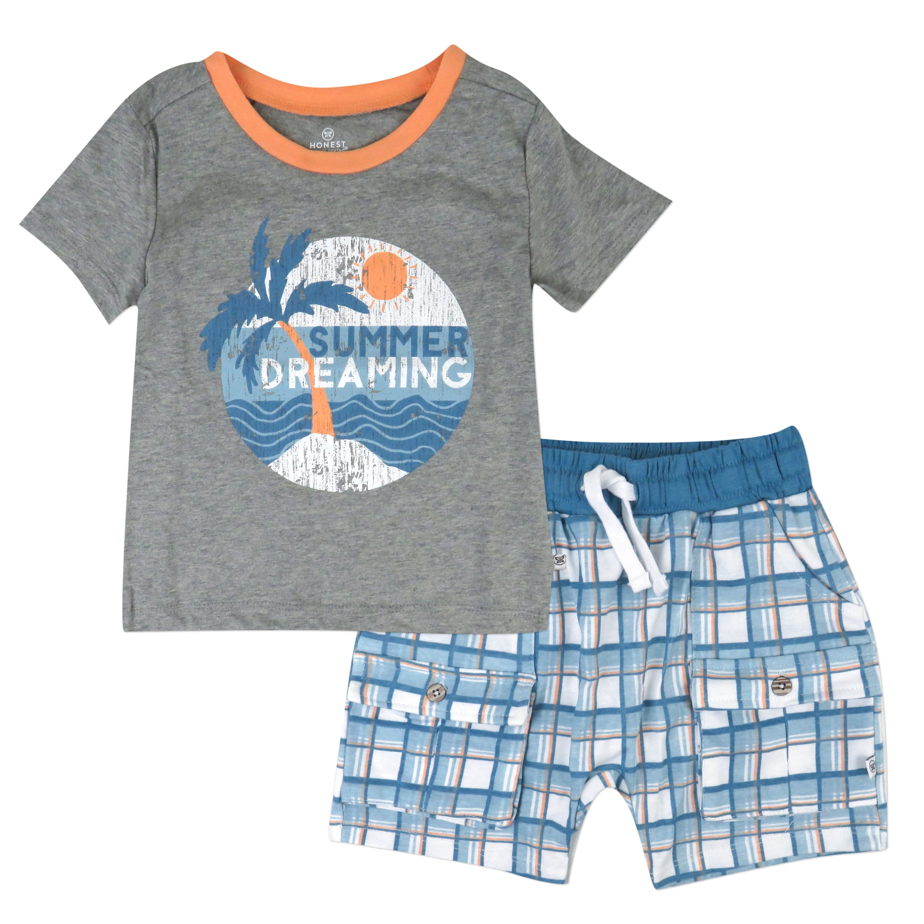  Toddler 2-Piece Short Sleeve and Short Set、mySite、layawaytickets