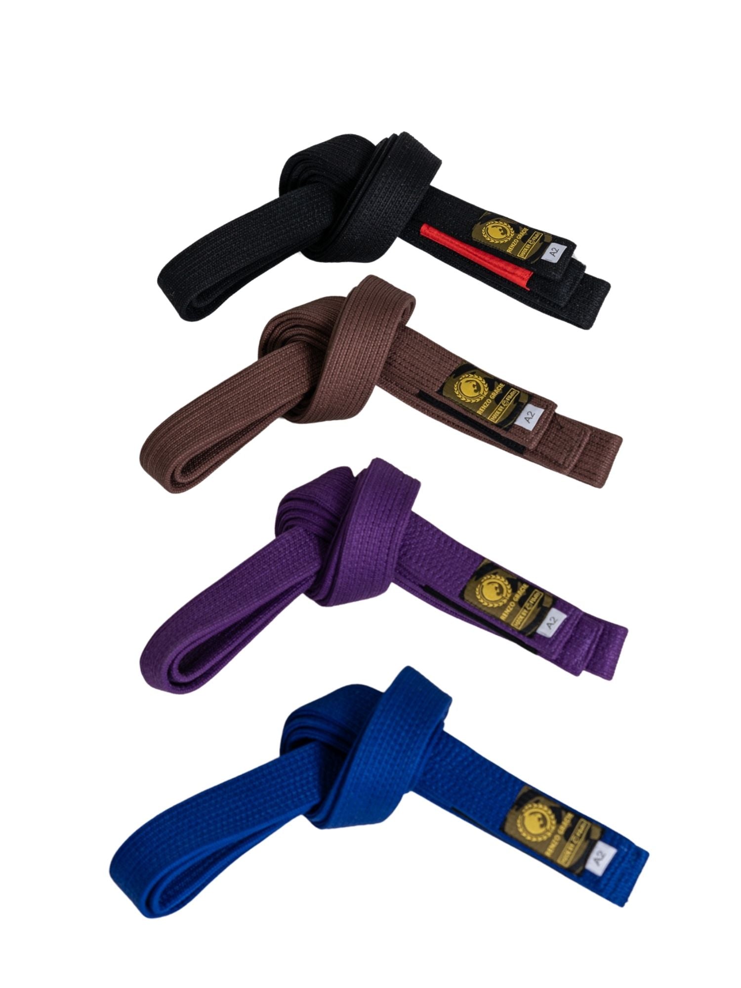 Renzo Gracie Premium Pearl Weave BJJ Belt Black、mySite、gigharbornorthrealestate