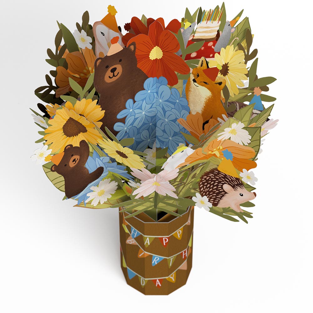 Woodland Birthday Party Bouquet、mySite、solidvoid