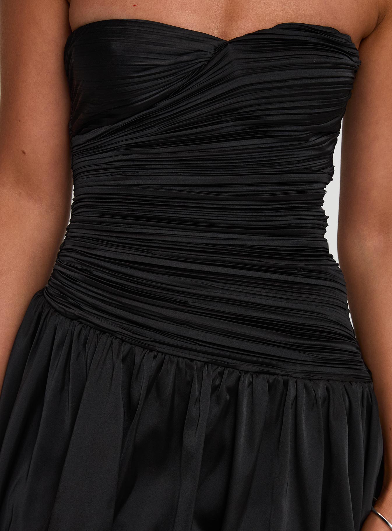 Elmstead Strapless Romper Black、mySite、solidvoid