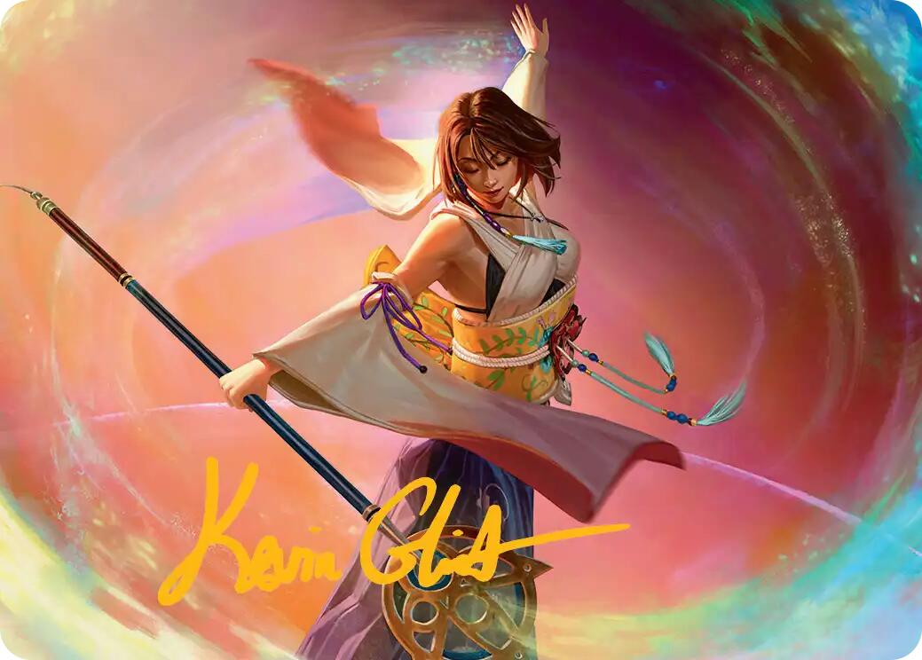 Yuna, Grand Summoner Art Card (Gold-Stamped Signature) FINAL FANTASY Art Series、mySite、waistdrama