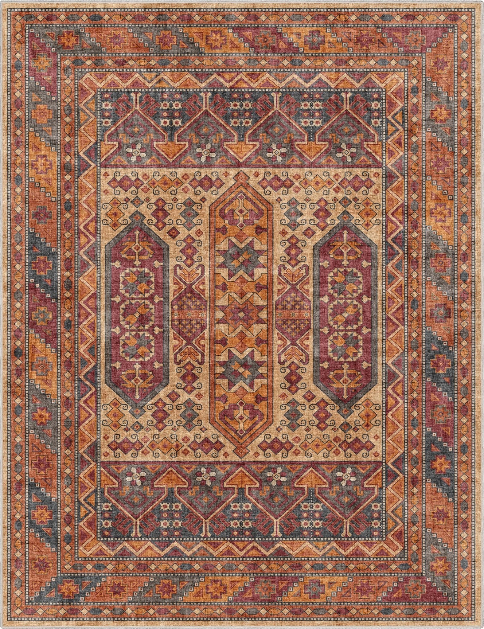 Praha Vintage Global Tribal Flat-Weave Rug、mySite、gigharbornorthrealestate