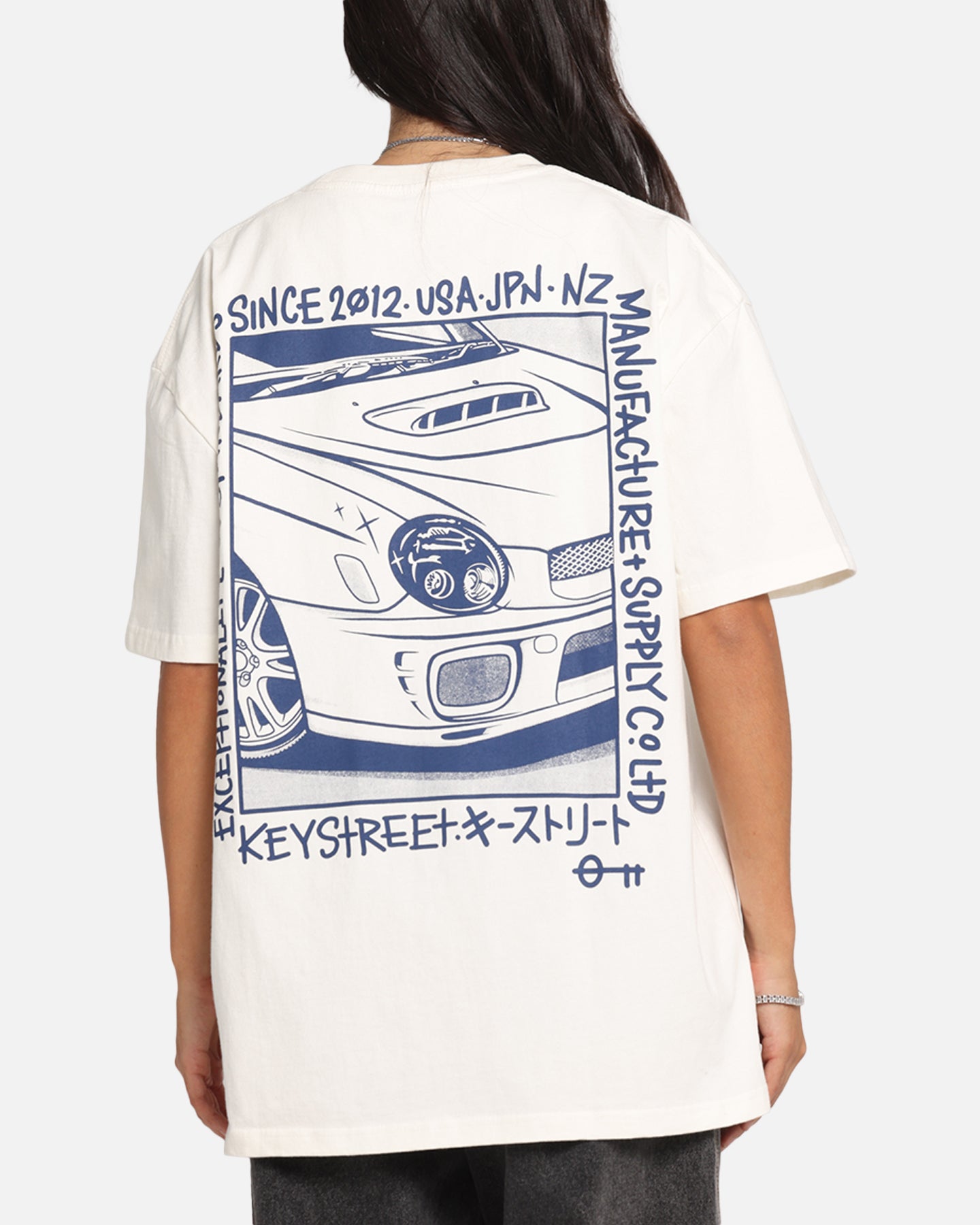 Key Street Halftone T-Shirt Off White、mySite、zt4zffjzw