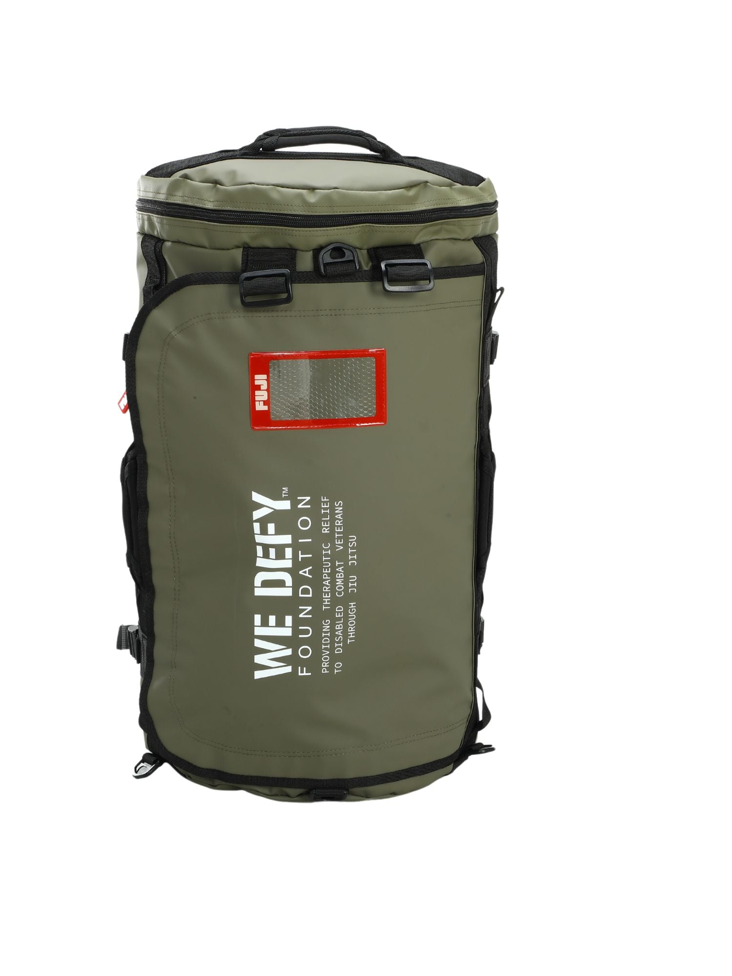 We Defy Comp Duffle Bag Military Green、mySite、gigharbornorthrealestate