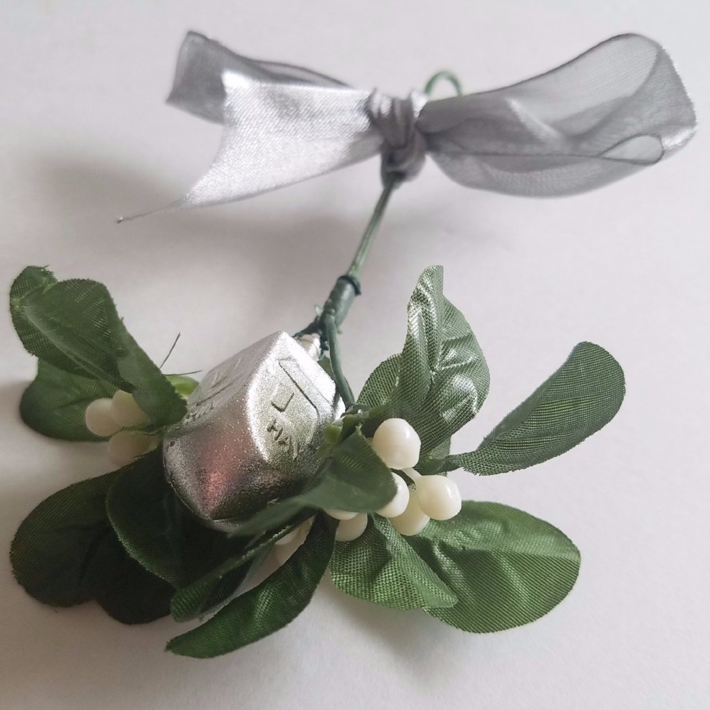 Chrismukkah Dreidel Mistletoe、mySite、topwebapps