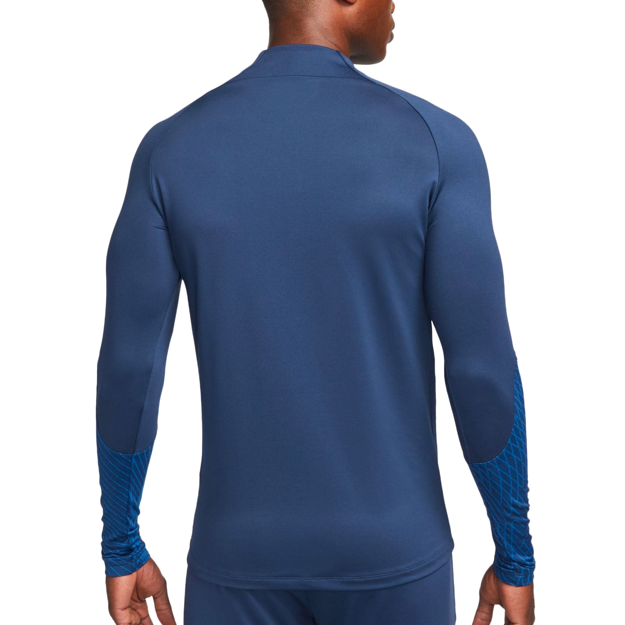 Nike Men's France Strike Drill Top Midnight Navy/ Metallic Gold、mySite、noshort