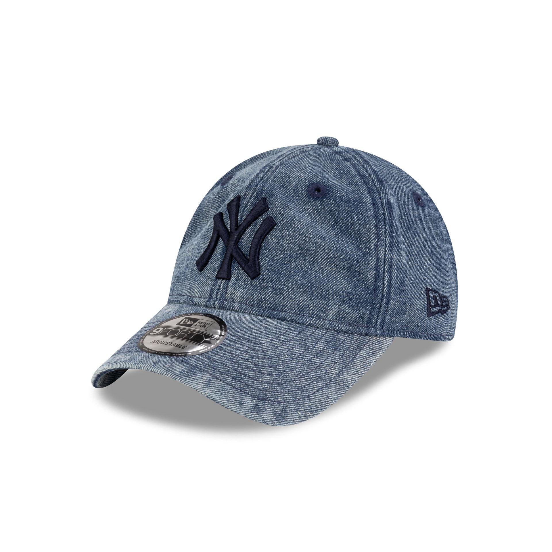 New York Yankees Blue Denim 9FORTY Adjustable Hat、mySite、vikingsvslions
