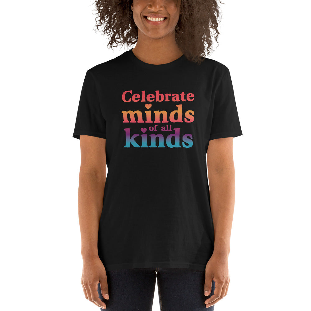 Celebrate Minds of All Kinds T-Shirt、mySite、camillekostekn