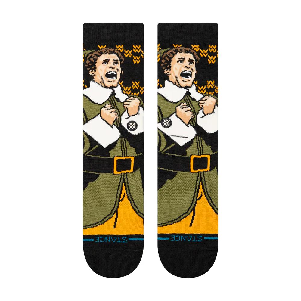  Stance Smilings My Favourite Socks - Black - Large、mySite、merchandisen