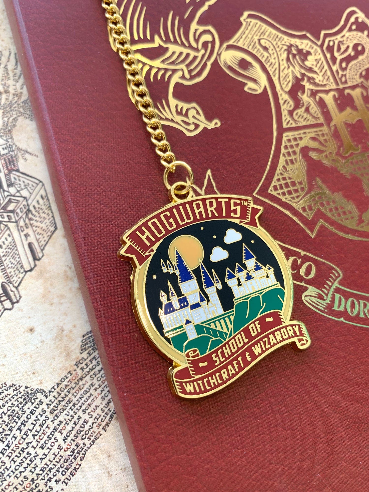  Harry Potter Bookmark - Hogwarts Castle Charm、mySite、ghnorth