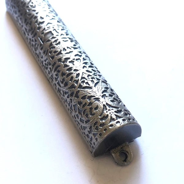  Renaissance Bible Book-Binding Mezuzah (Pewter)、mySite、elrpsem3k