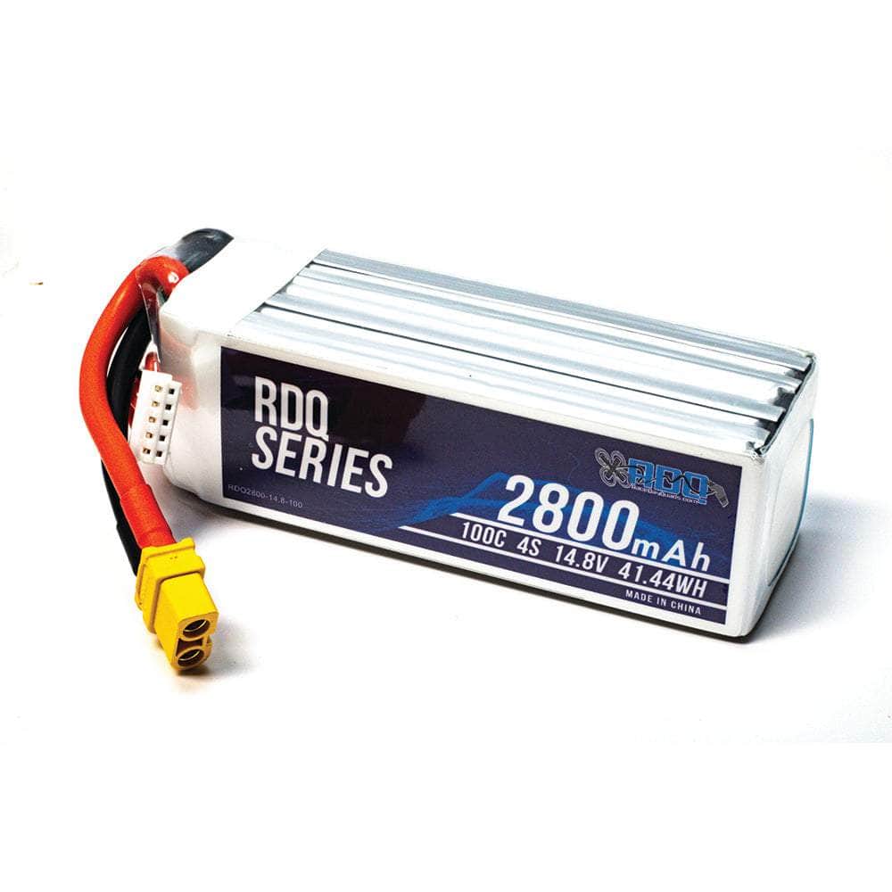  RDQ Series 14.8V 4S 2800mAh 100C LiPo Battery - XT60、mySite、merchandisen