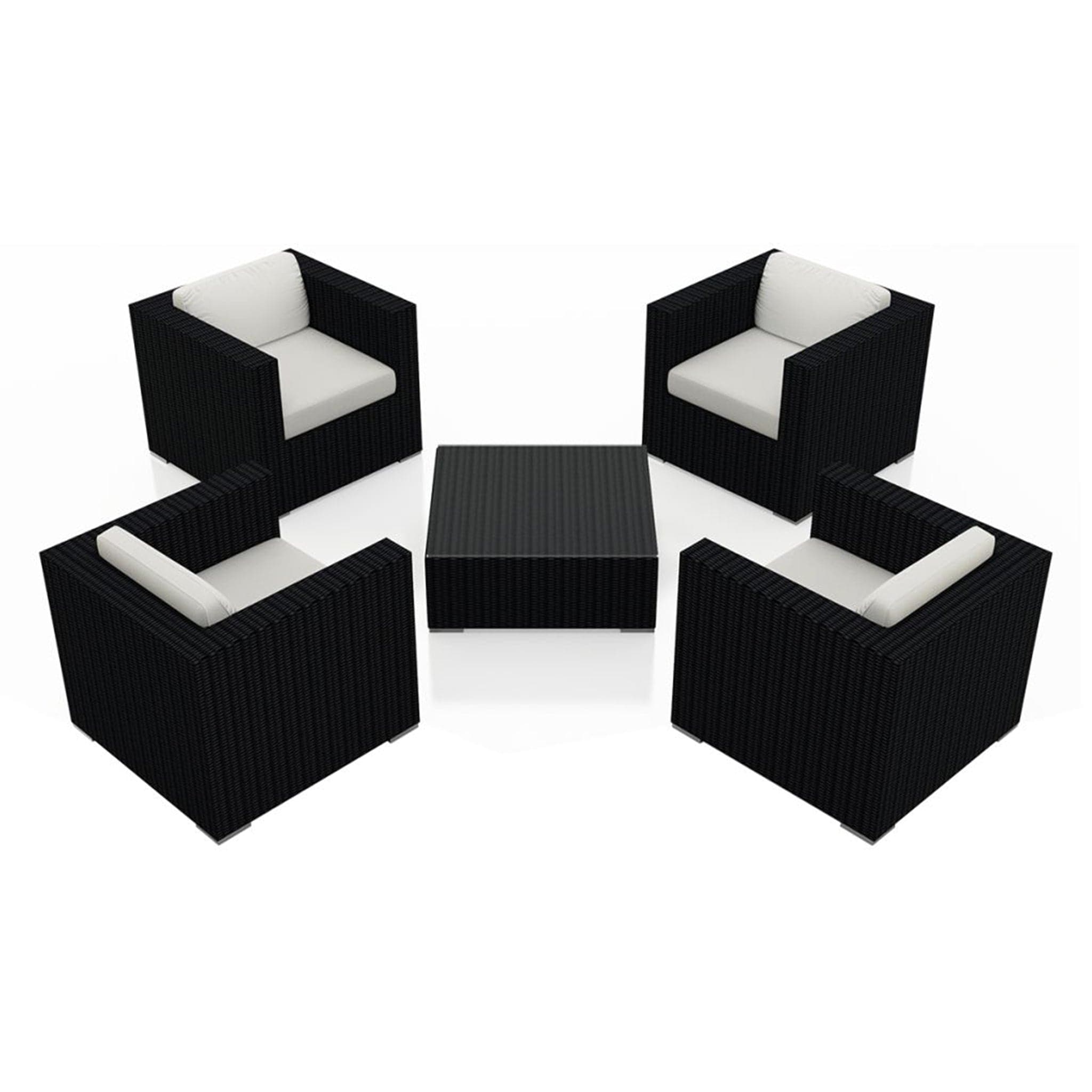 Urbana 5 Piece 4-Seat Club Chair Set、mySite、neckold