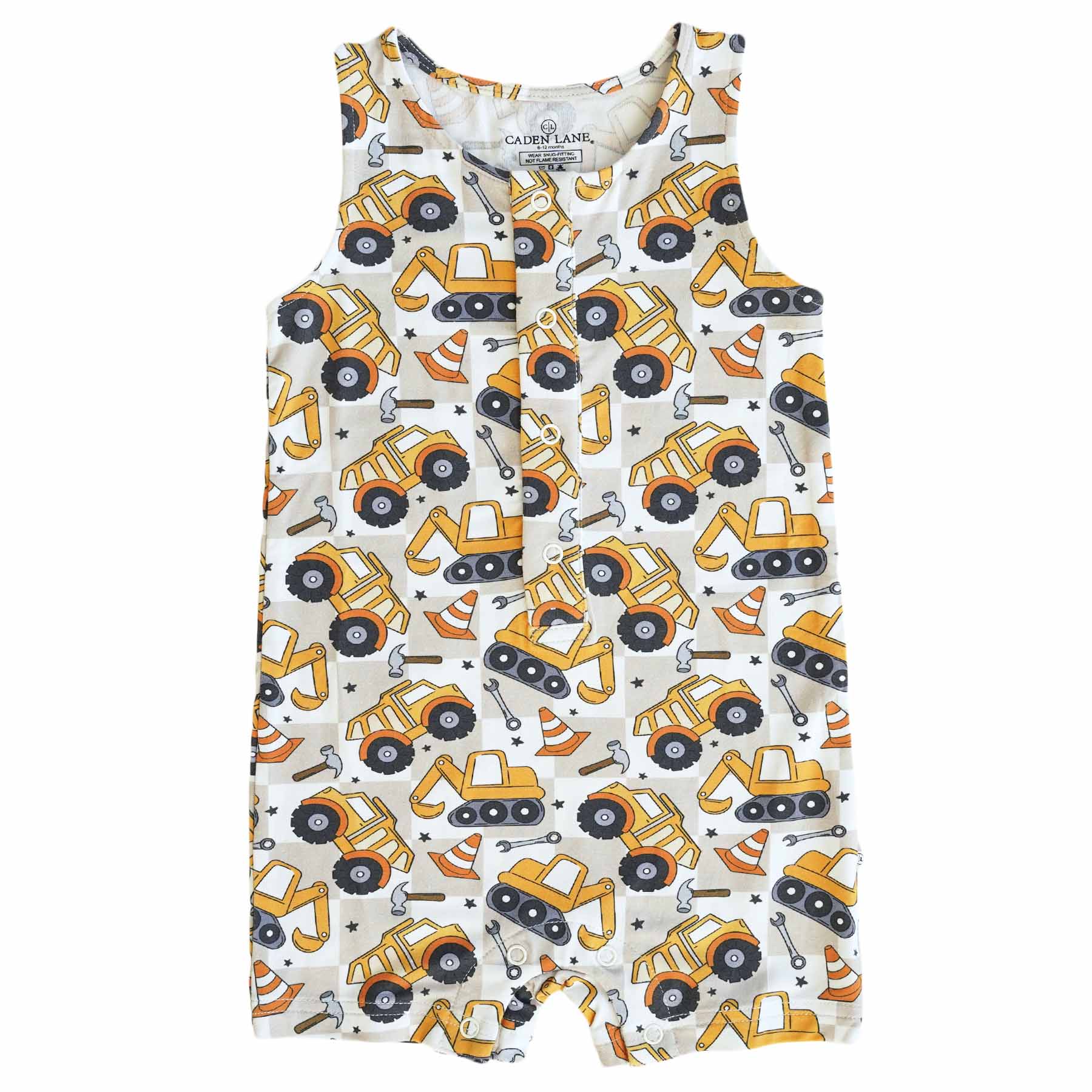  Sleeveless Snap Romper | Under Construction、mySite、layawaytickets