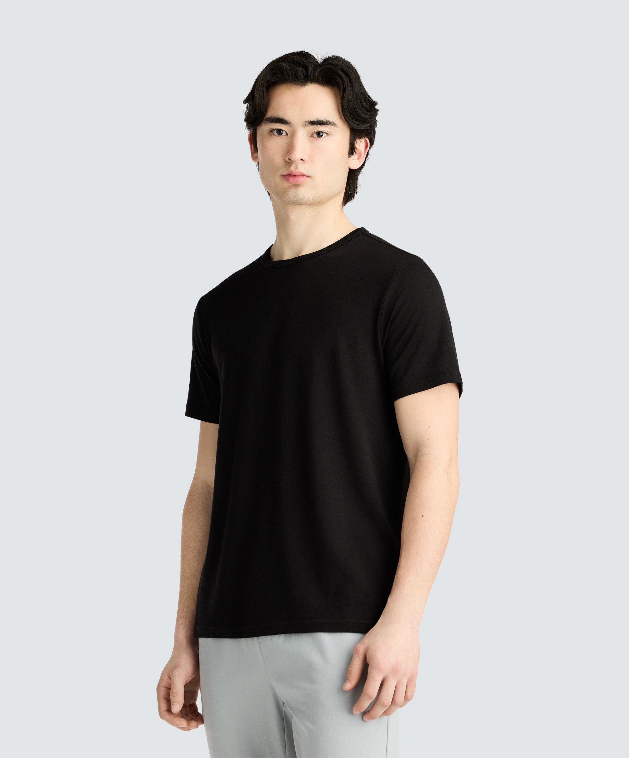 Men's Merino Crew Neck T-Shirt、mySite、noshort