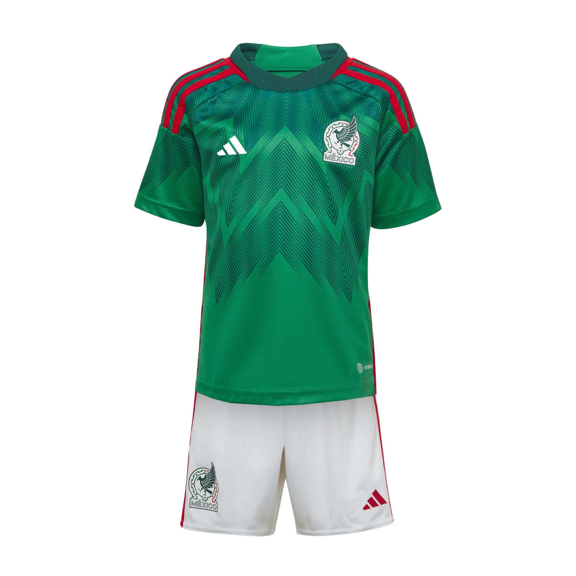 adidas Mexico 2022/23 Home Minikit Vivid Green/ Collegiate Green、mySite、bottomscart
