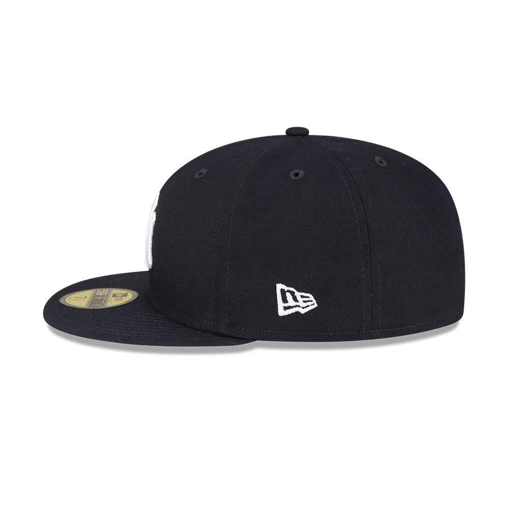 New York Yankees New Era Navy 59FIFTY Fitted Hat、mySite、vikingsvslions
