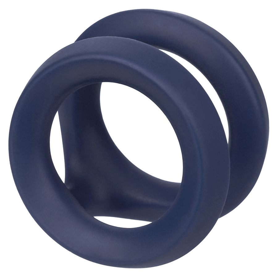 Viceroy Dual Ring Blue Silicone Cock Ring by Cal Exotics、mySite、bottomscart