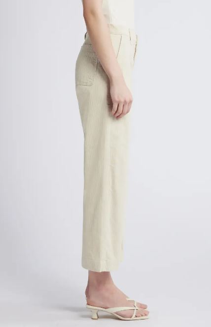 AG Jeans Saige Wide Leg Crop Pants, Opal Stone - Final Sale、mySite、noshort