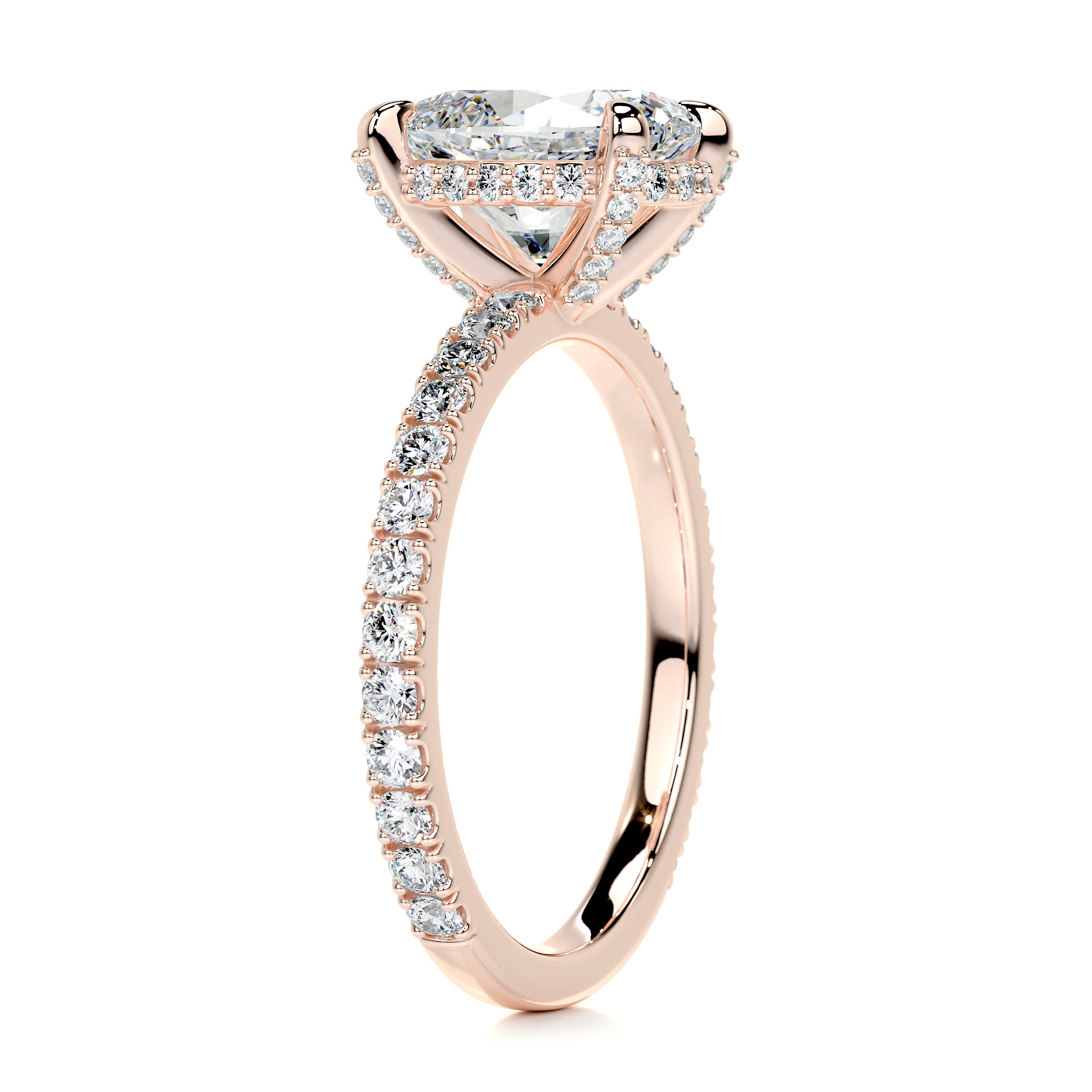 Alicia Diamond Engagement Ring -14K Rose Gold、mySite、hinf8tx79