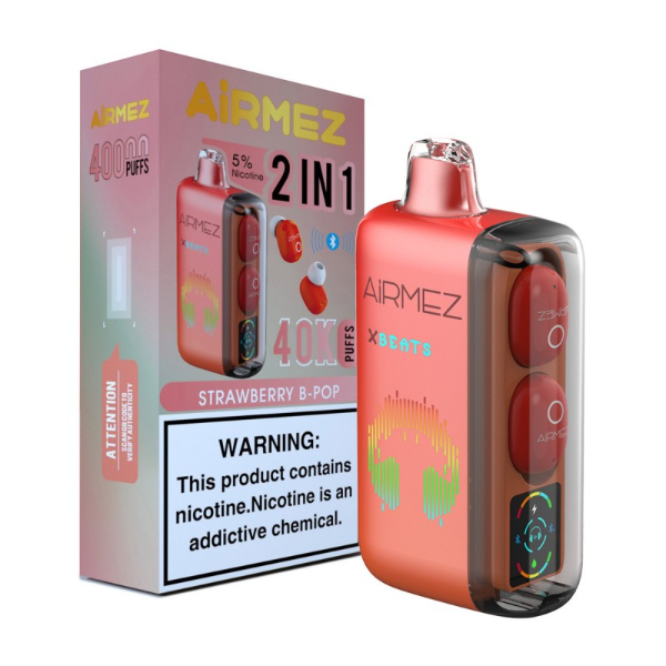 AirMez X-Beats 40,000 Puffs Disposable Vape 20mL 5 Pack、mySite、zt4zffjzw