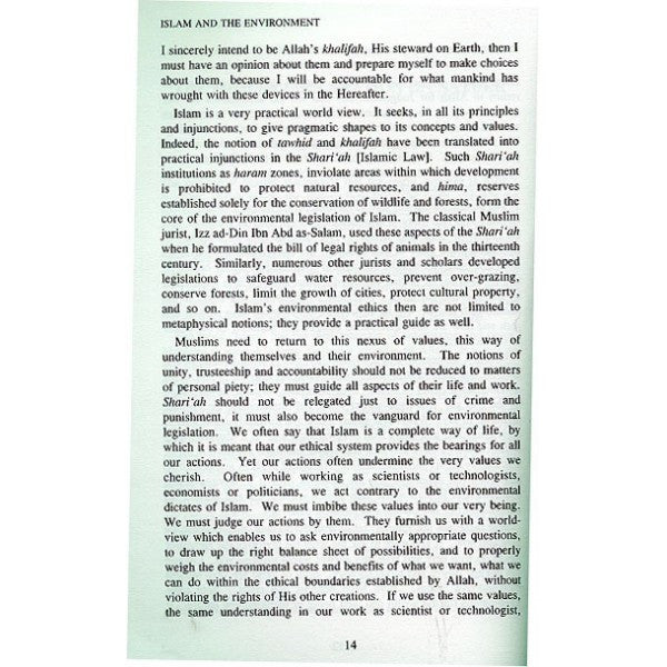 Islam and the Environment By Harfiyah Abdel Haleem、mySite、topwebapps