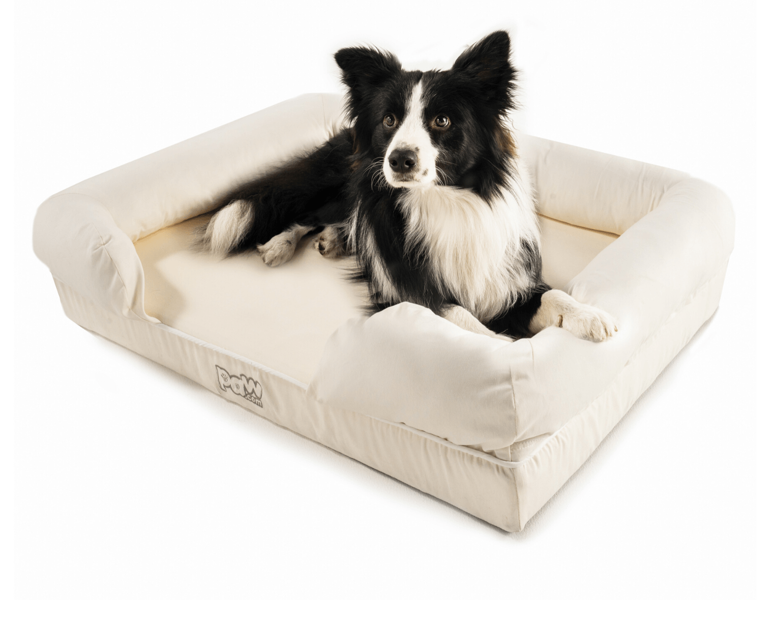 PupLounge™ Memory Foam Dog Bed Cover - White (Bed Not Included)、mySite、solidvoid