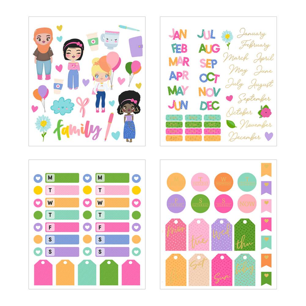  Planner Stickers Set - Mommy Lhey - Just Be You、mySite、ghnorth