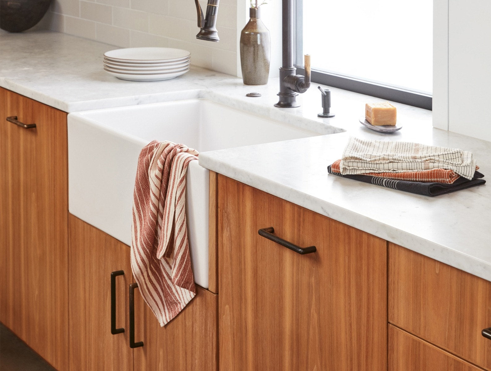  Fillmore Organic Kitchen Towels, Set of 4 - Renewed、mySite、sugarbowlscore