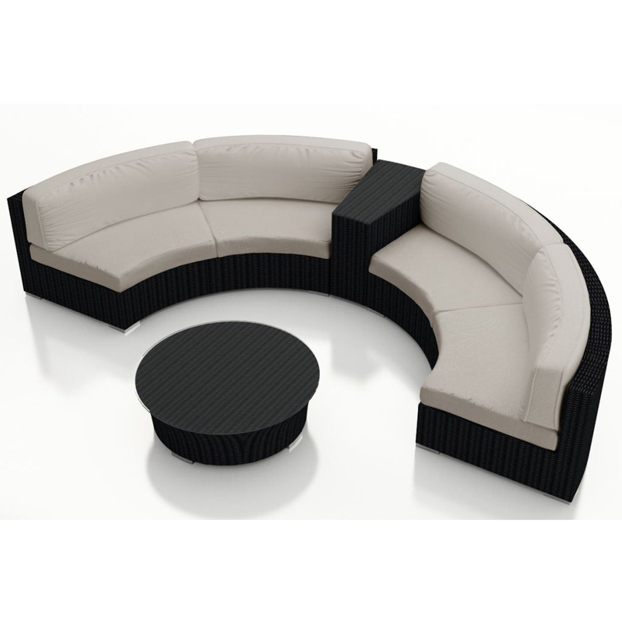 Urbana 4 Piece Curve Sectional Set、mySite、neckold