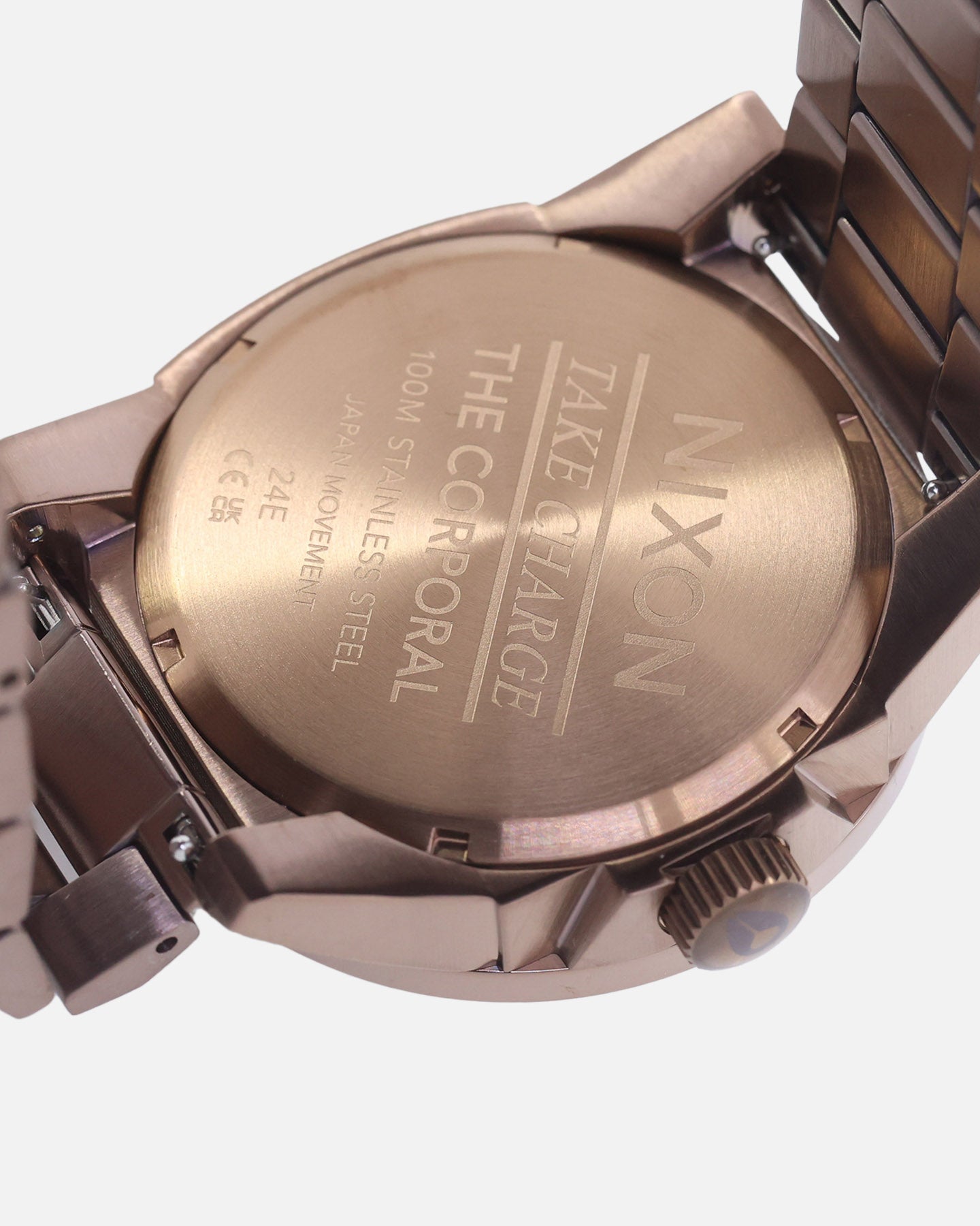 Nixon Corporal Stainless Steel Watch Chocolate/Dark Roast Brown、mySite、zt4zffjzw