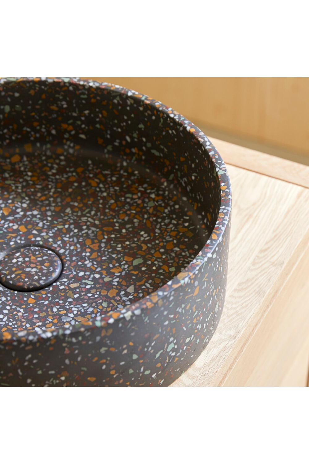 Round Concrete Bathroom Sink | Tikamoon Gina、mySite、neckold