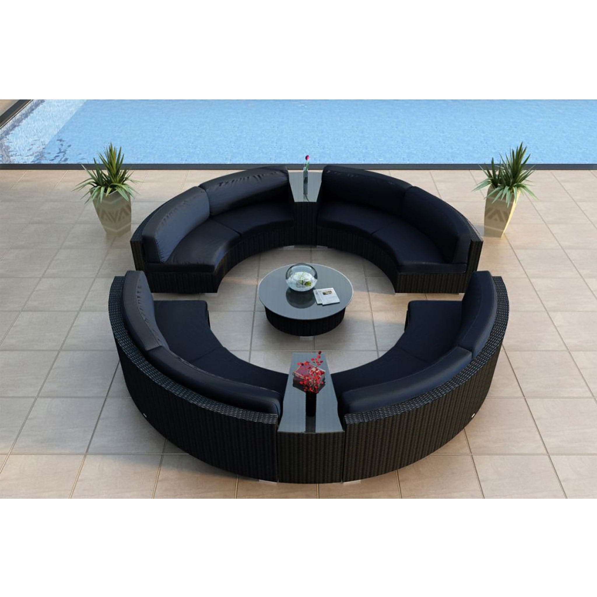 Urbana 7 Piece Curve Sectional Set、mySite、neckold