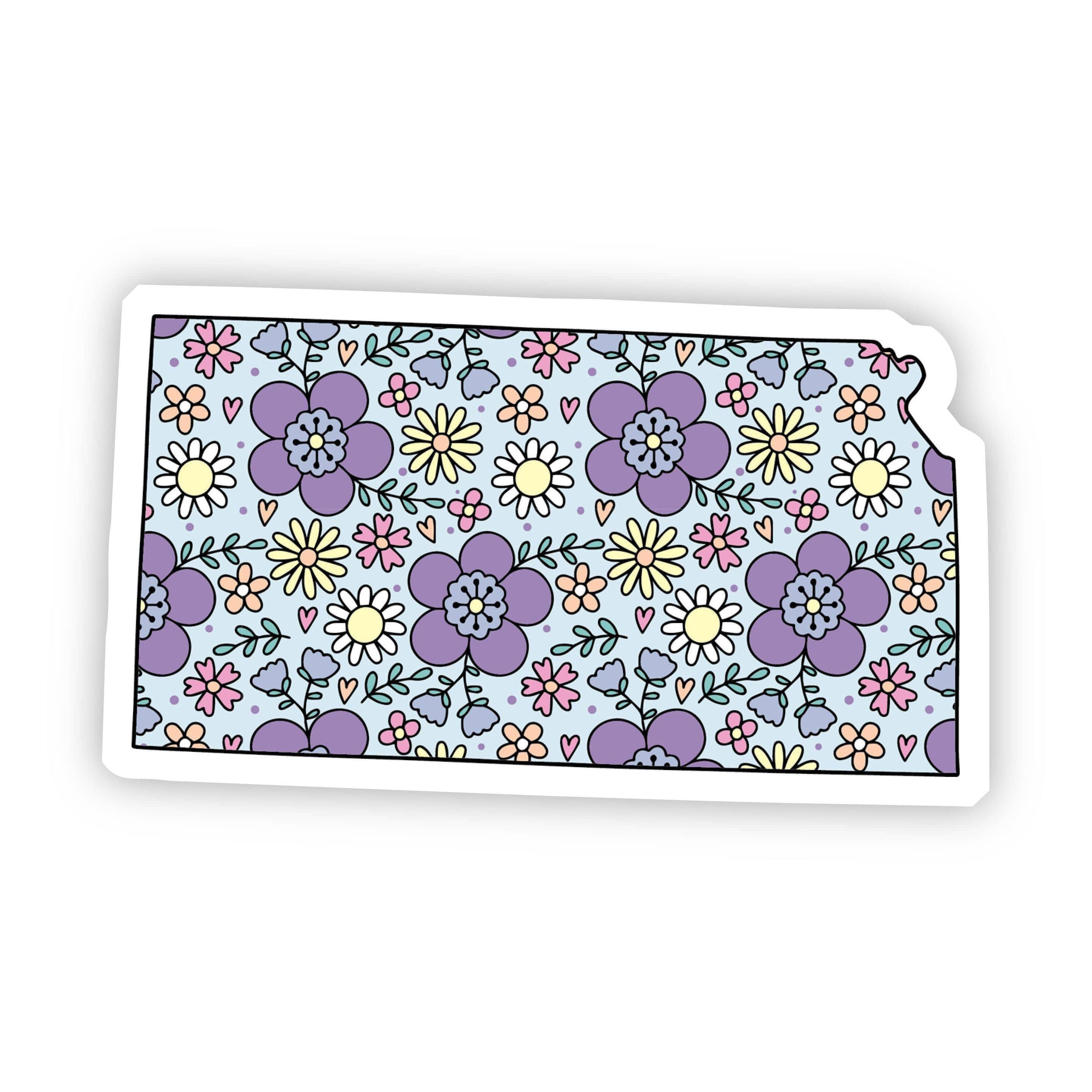  Kansas Floral Sticker、mySite、elrpsem3k