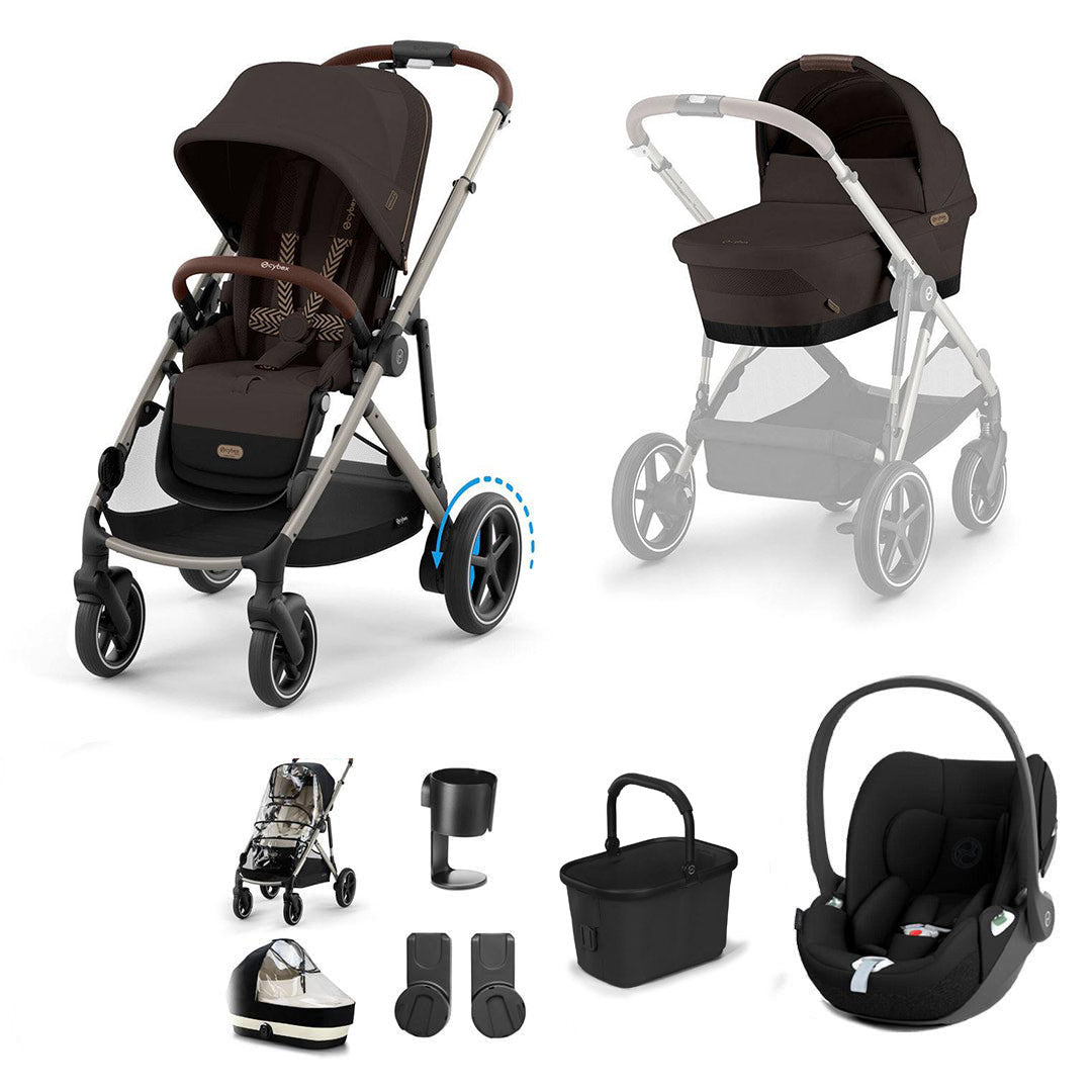  CYBEX e-Gazelle S + Cloud T Travel System、mySite、merchandisen