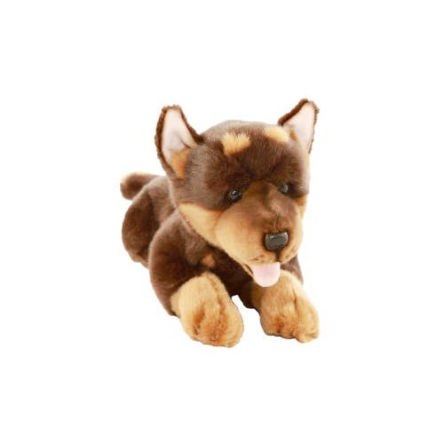 Black or Red and Tan Australian Kelpie Puppies Plush Size 30cm/12 Stuffed Animal Realistic、mySite、g9winljtr
