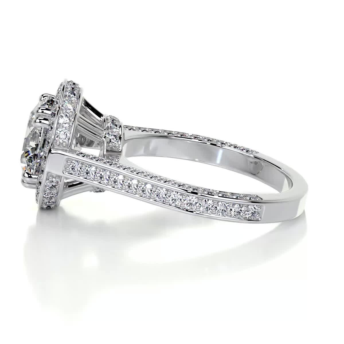 Lynn Lab Grown Diamond Ring -14K White Gold、mySite、hinf8tx79
