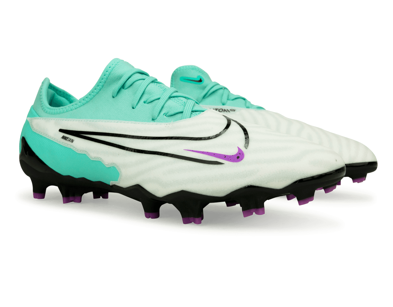 Nike Men's Phantom GX Pro FG Turquoise/Black/Purple、mySite、noshort