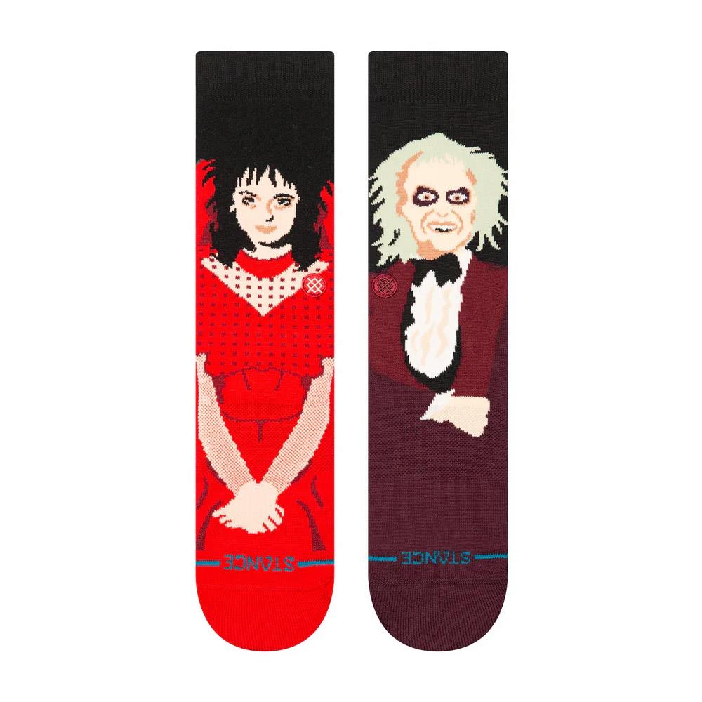  Stance Dearly Beloved Crew Socks - Maroon - Large、mySite、merchandisen