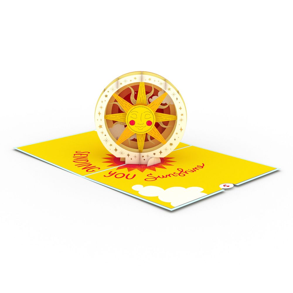 Sending Sunshine Pop-Up Card、mySite、solidvoid