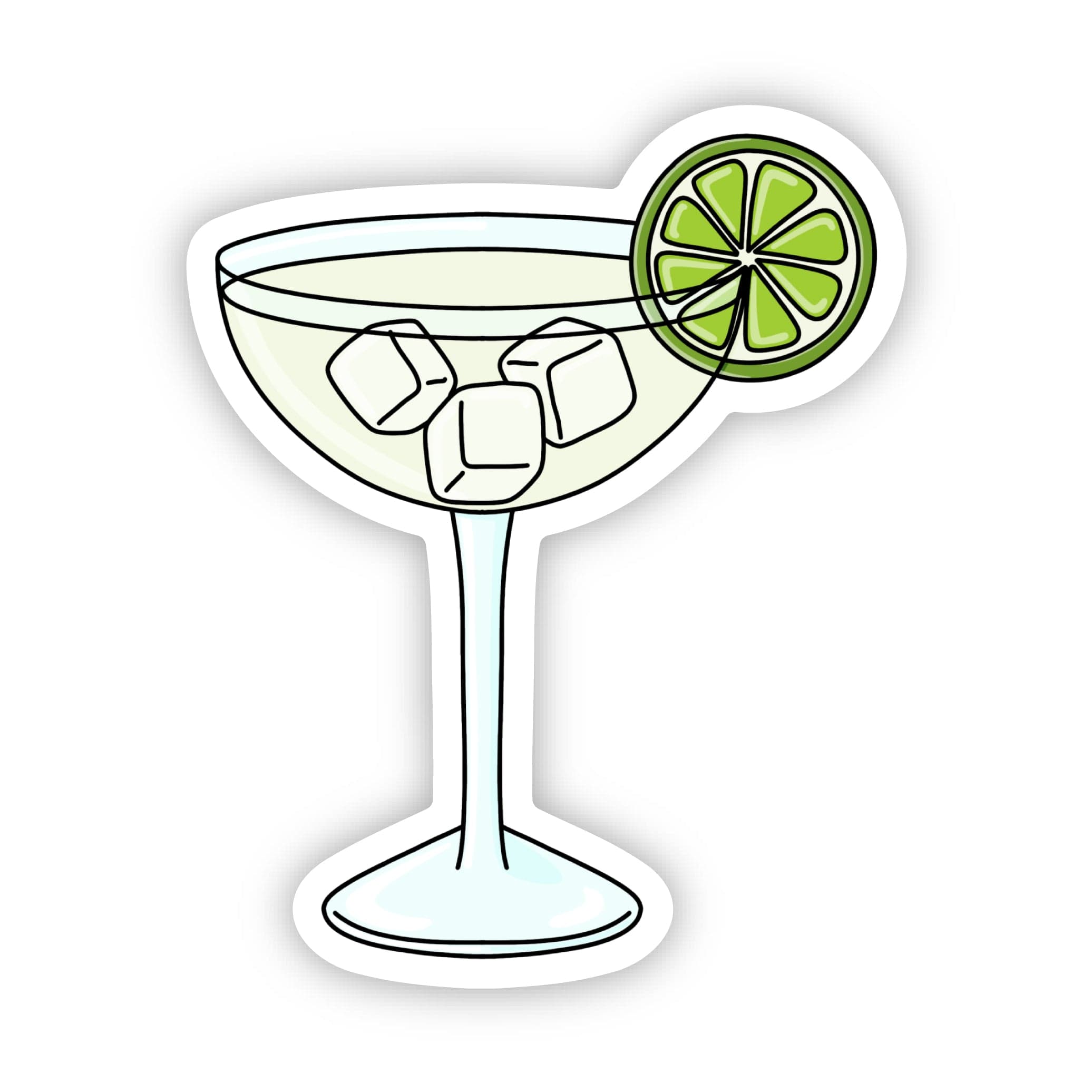  Lime Daiquiri Cocktail Sticker、mySite、elrpsem3k