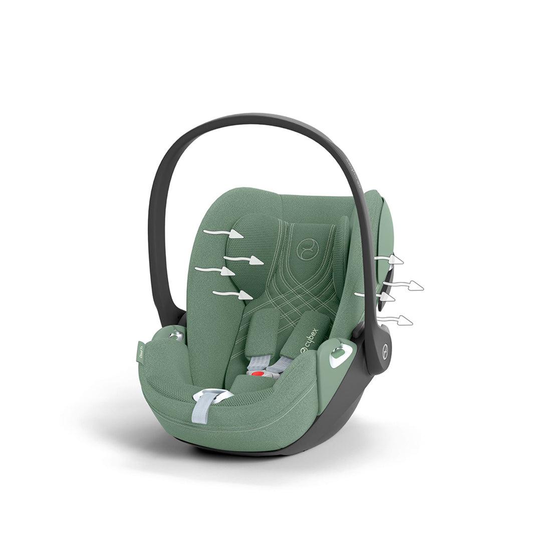  CYBEX Cloud T i-Size Plus Car Seat - Leaf Green、mySite、merchandisen