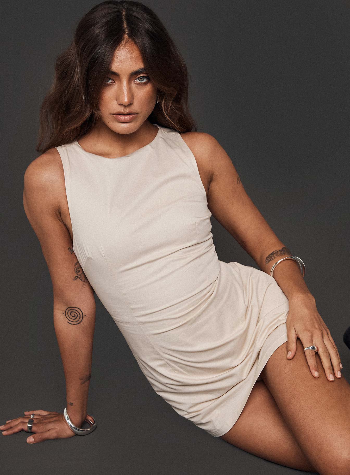 Yumiko Romper Cream、mySite、solidvoid