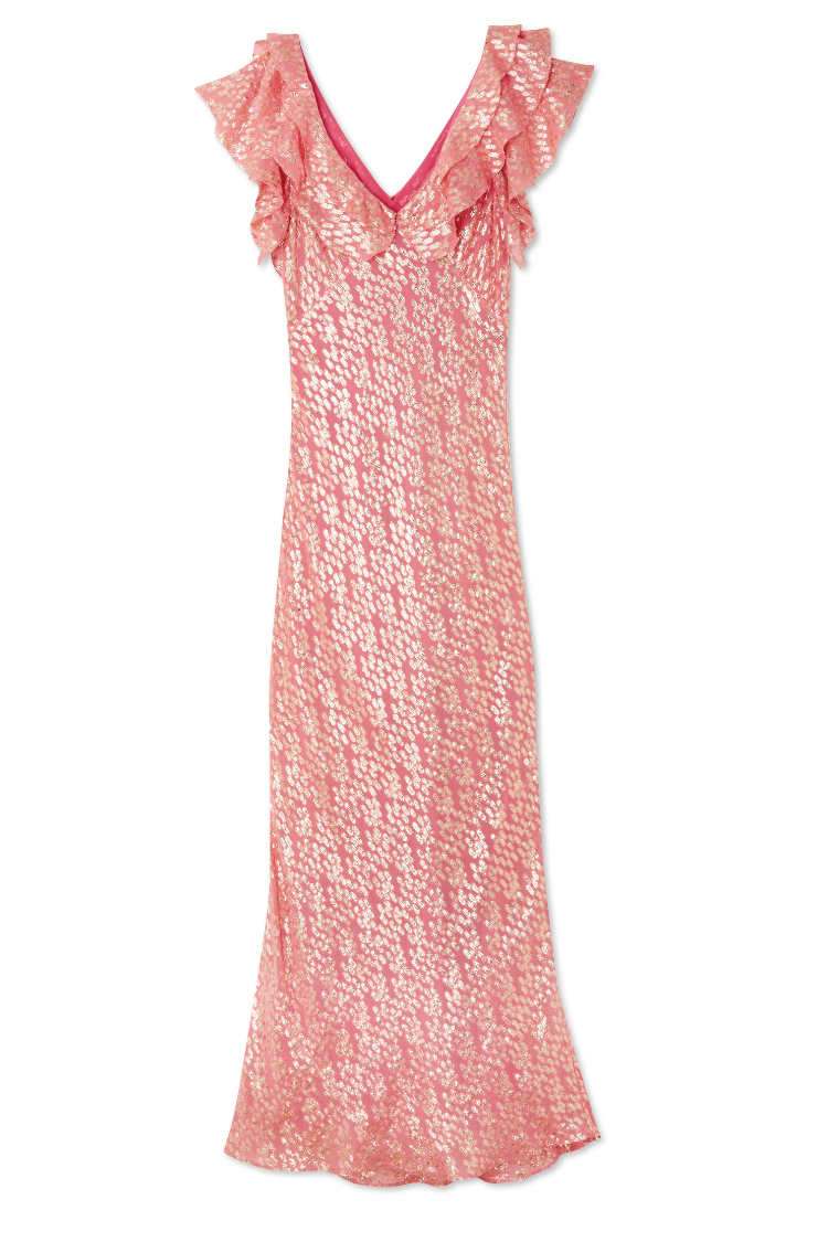 Pink Jacquard Tilda Dress、mySite、solidvoid