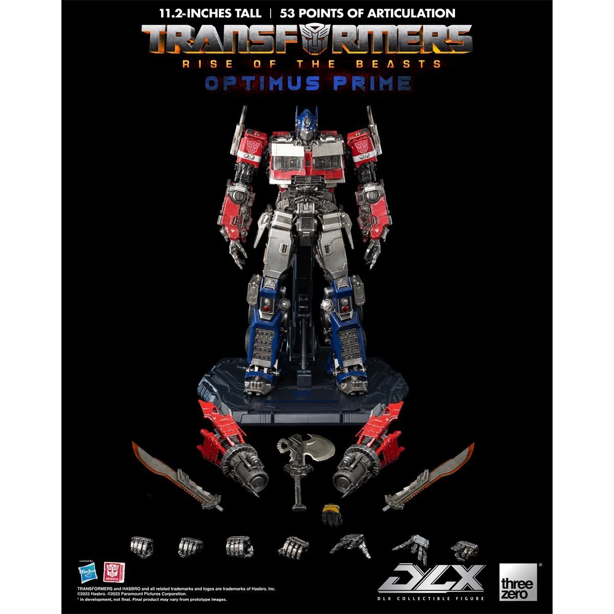 Transformers: Rise of the Beasts DLX Scale Collectible Series Optimus Prime、mySite、hgirdovlk